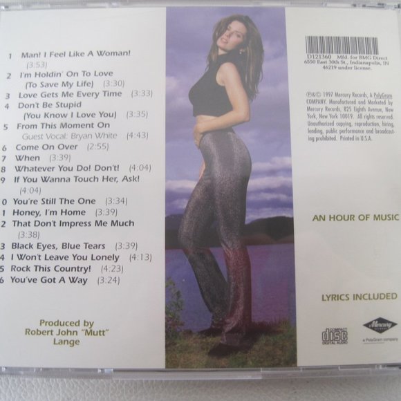 Come On Over - Audio CD By Shania Twain - GOOD - Country Music - Picture 2 of 4
